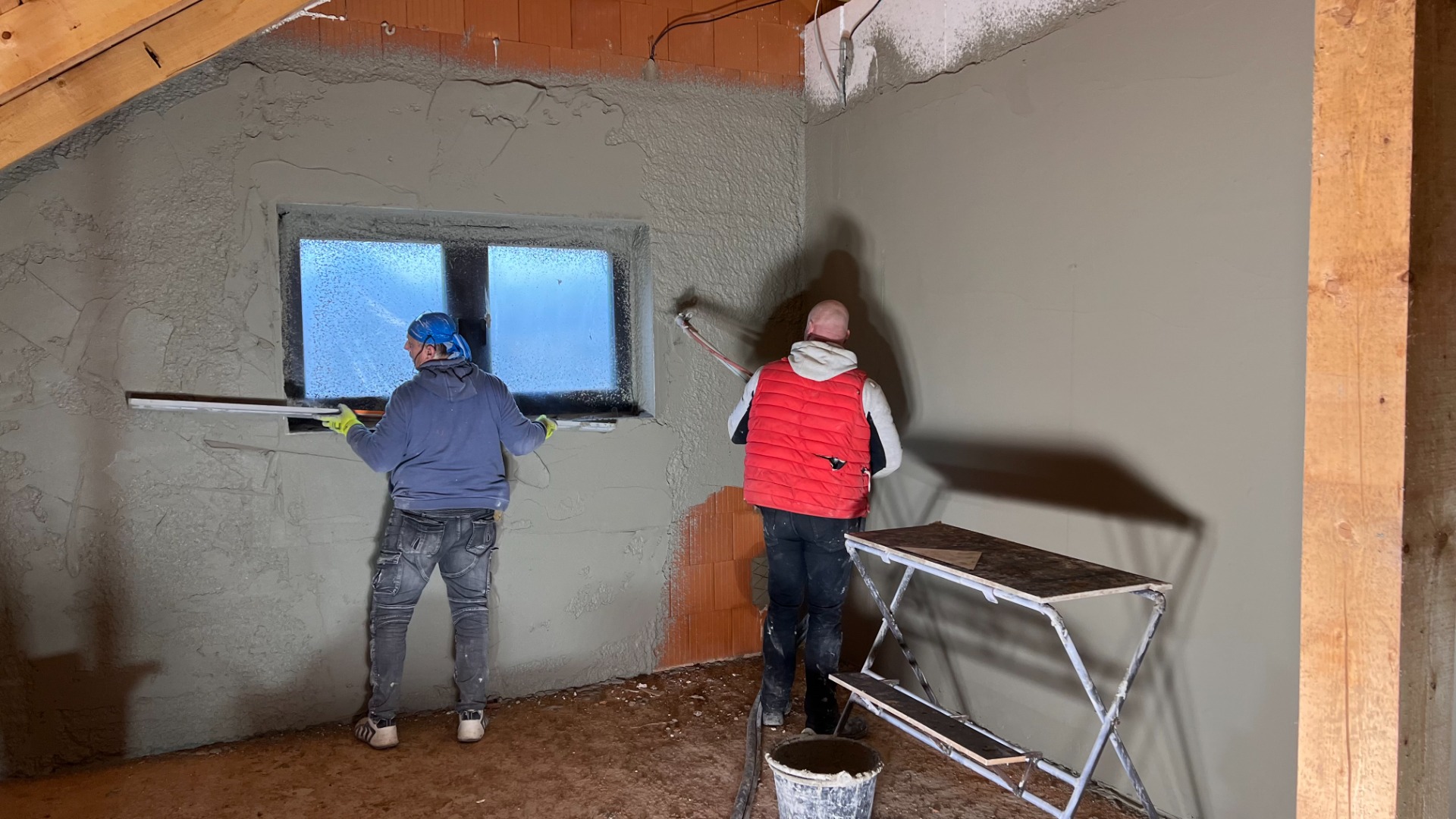 Stojní omítky Strání